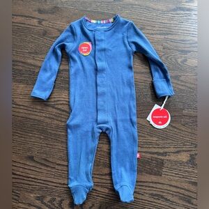 NWT Magnetic Me Waffle Footie 3-6 Months